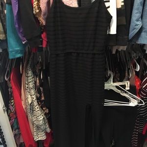 BNWT Black boutique maxi dress.